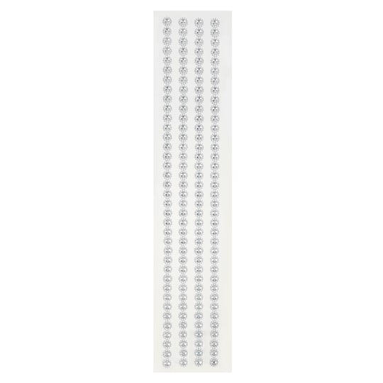 12 Packs: 4 ct. (48 total) Clear Flower Rhinestone Borders by Recollections™